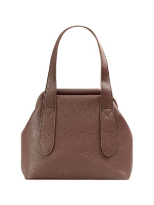 ruda klasikinė rankinė moterims